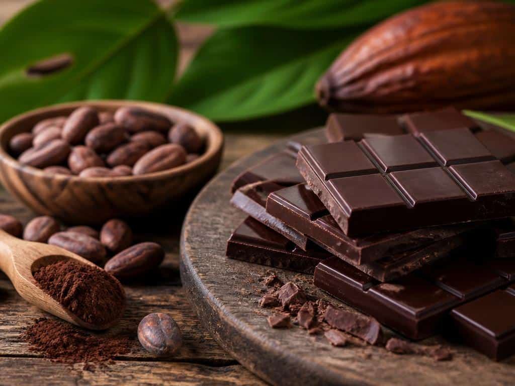 chocolat noir sans métaux lourds