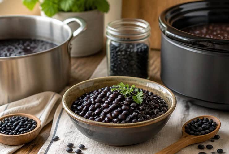 cuisson haricots noir