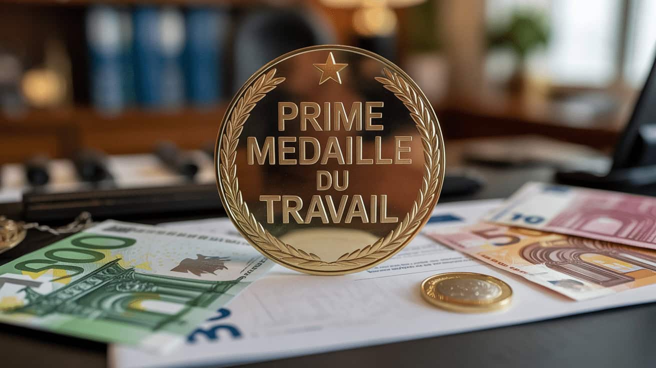 quand est versée la prime médaille du travail 1