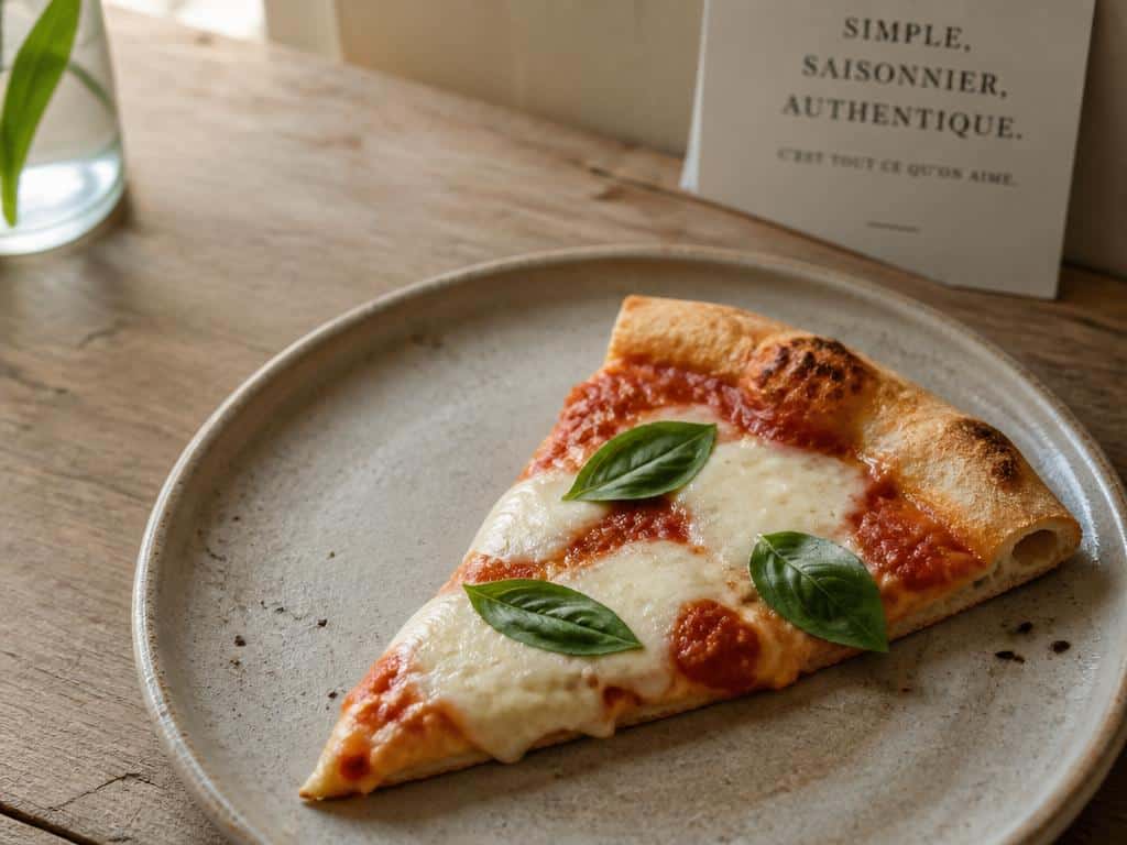 1 part de pizza margherita calories