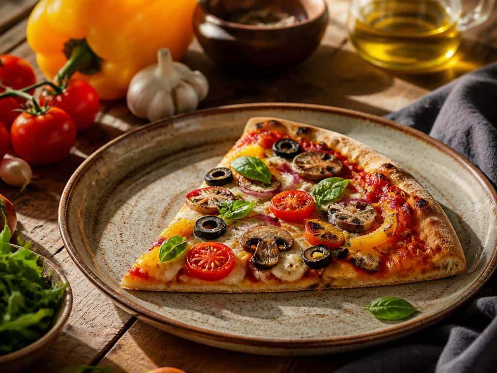 1 part de pizza maison calories