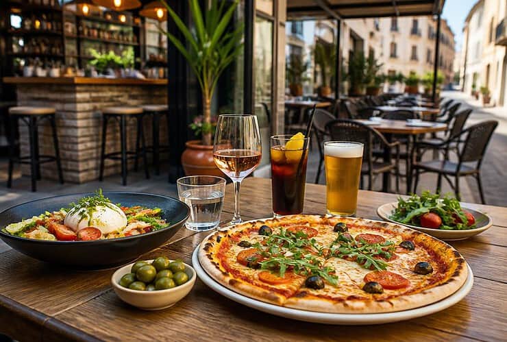 avis sur le relais sétois. bar restaurant. pizza