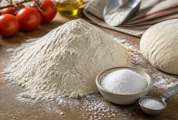 combien de sel pour 1kg de farine pour pizza