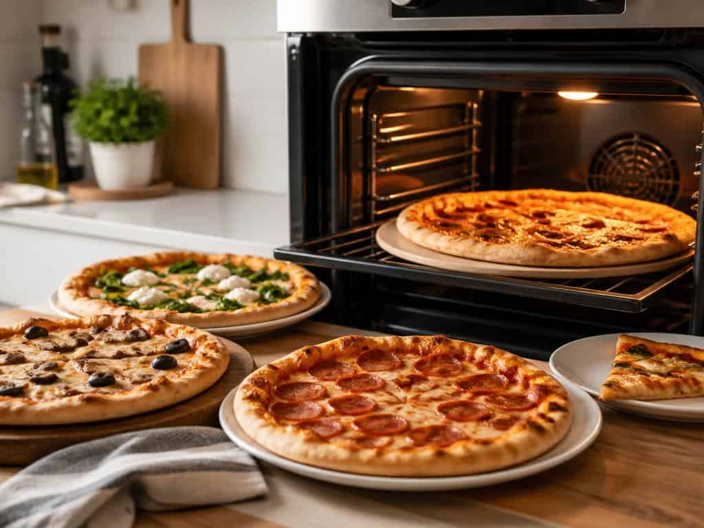 combien de temps pour réchauffer une pizza au four