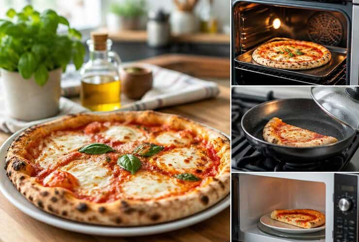 comment faire réchauffer une pizza