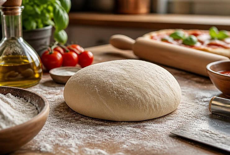 comment préparer la pâte à pizza