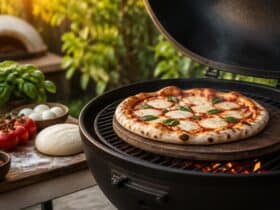 cuire une pizza au barbecue