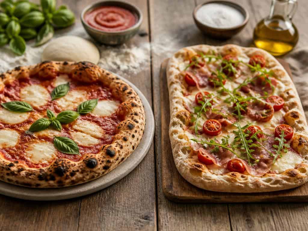 difference pizza et pinsa