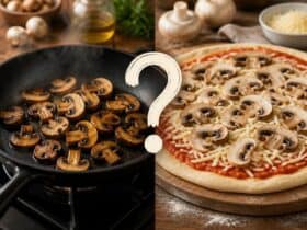 faut-il faire cuire les champignons pour une pizza