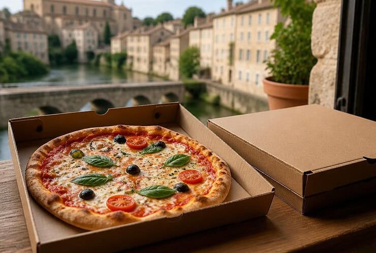 Pizza à emporter à Condom