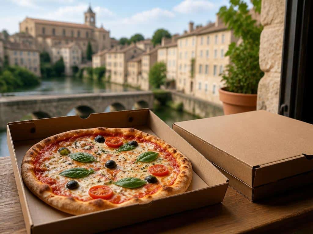 Pizza à emporter à Condom