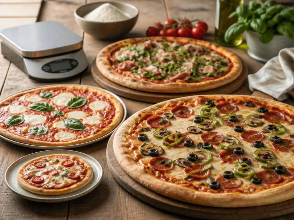 poids d'une pizza