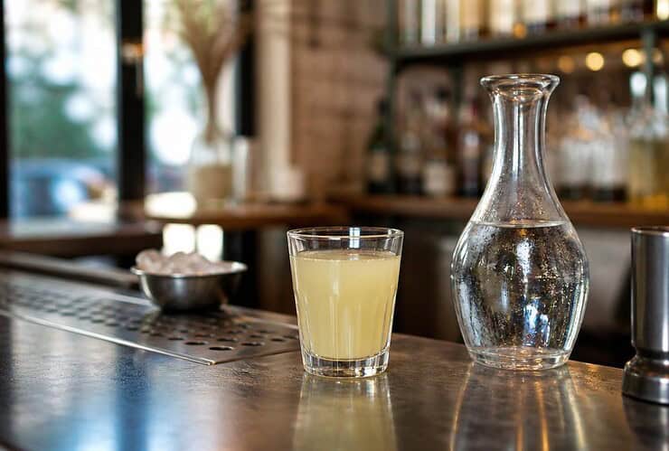 dose de ricard en bar