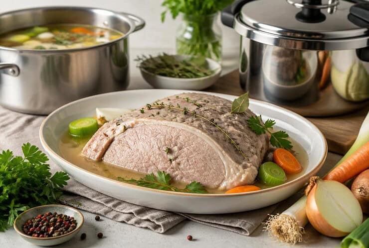 fraise de veau cuisson court-bouillon