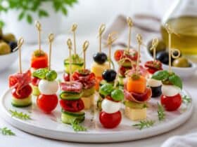 mini brochettes apéritives sans cuisson