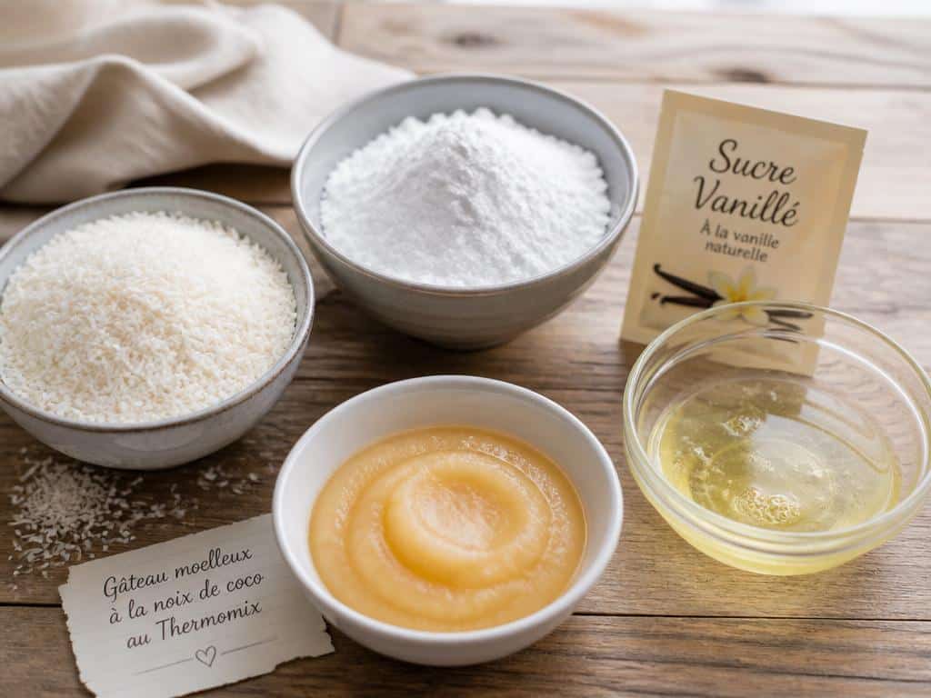 recette congolais moelleux thermomix