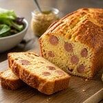cake knacki moutarde