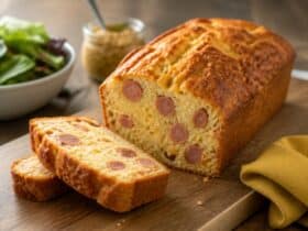 cake knacki moutarde