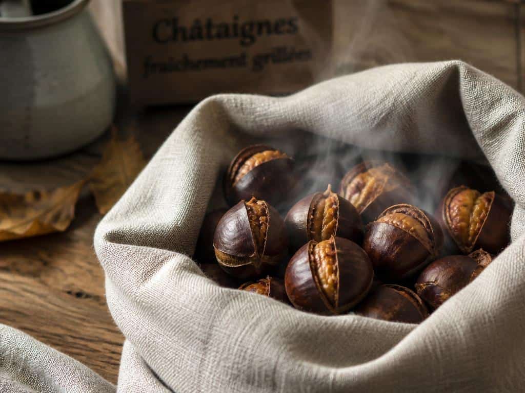 cuire des chataignes au air fryer