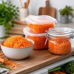 conserver des carottes rapées