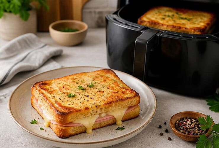 croque monsieur air fryer ninja