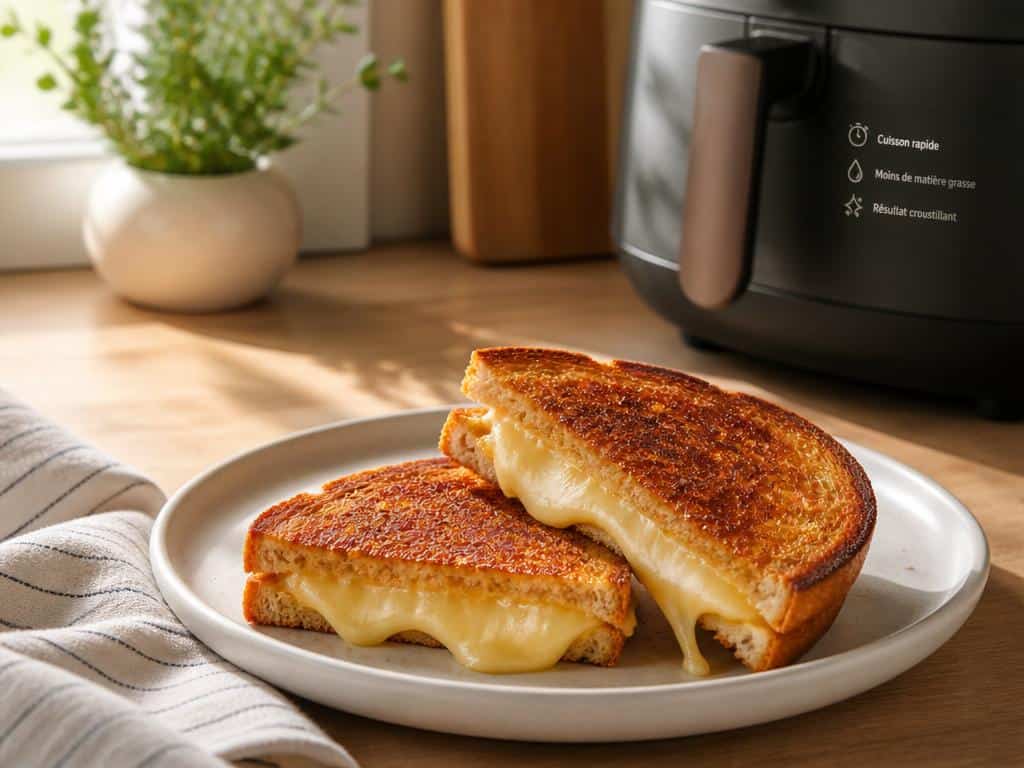 croque monsieur au air fryer ninja mode de cuisson
