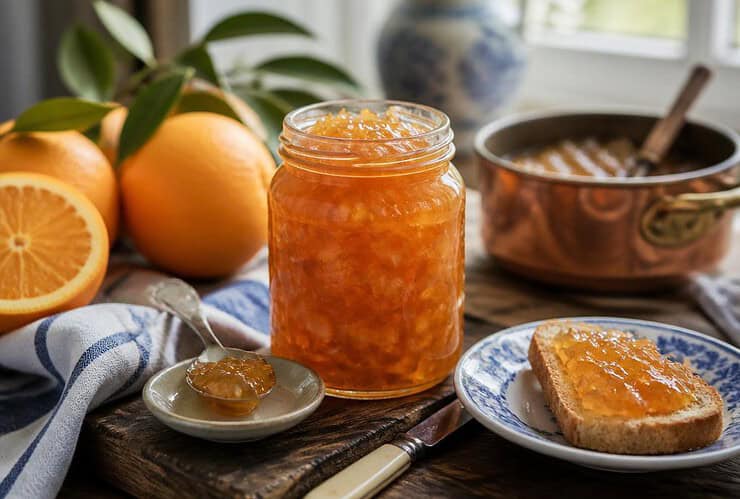 marmelade d'oranges amères recette anglaise