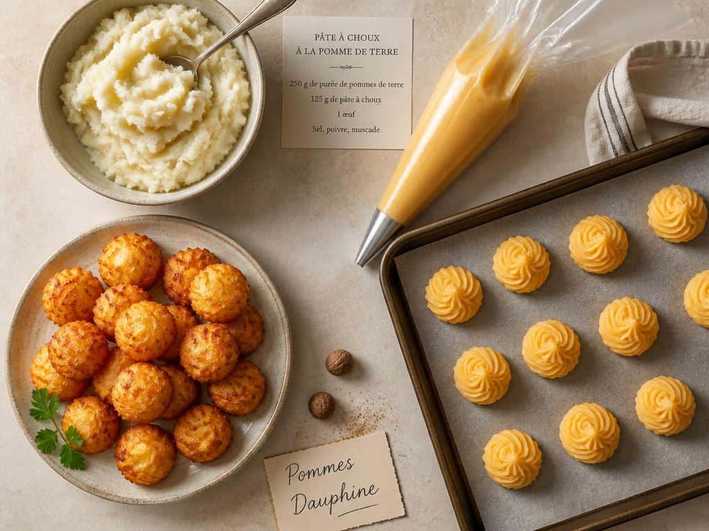 pommes dauphine surgelées air fryer