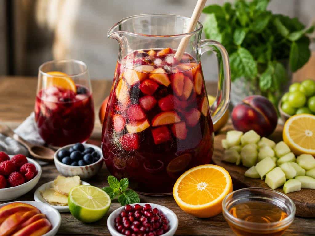 que rajouter dans une sangria toute prête