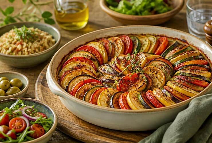 quel accompagnement avec un tian de légumes