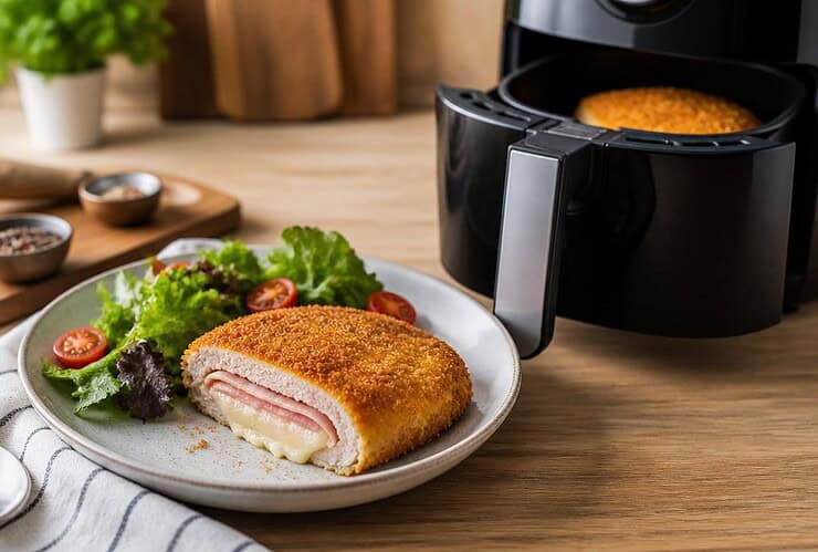 réchauffer cordon bleu au air fryer