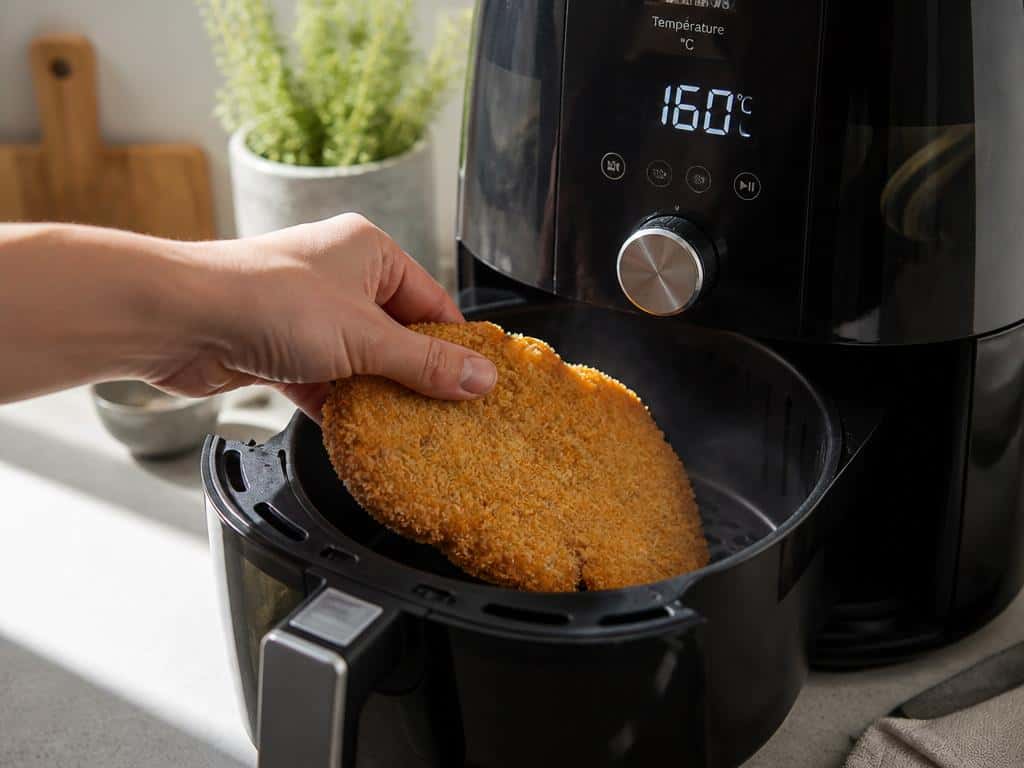 réchauffer cordon bleu surgelé au air fryer