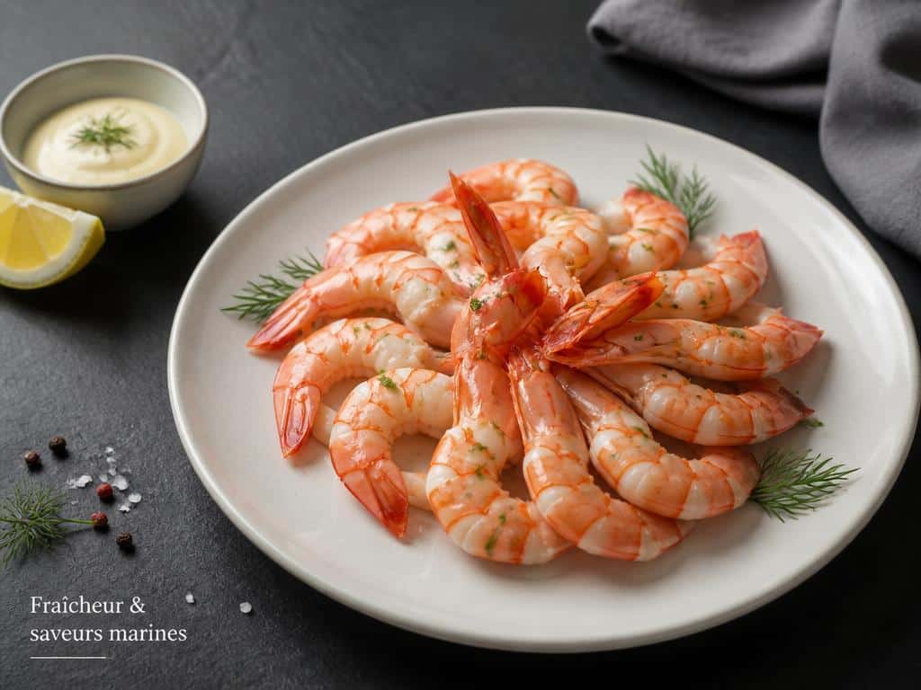 recette crevette grise froide apéro