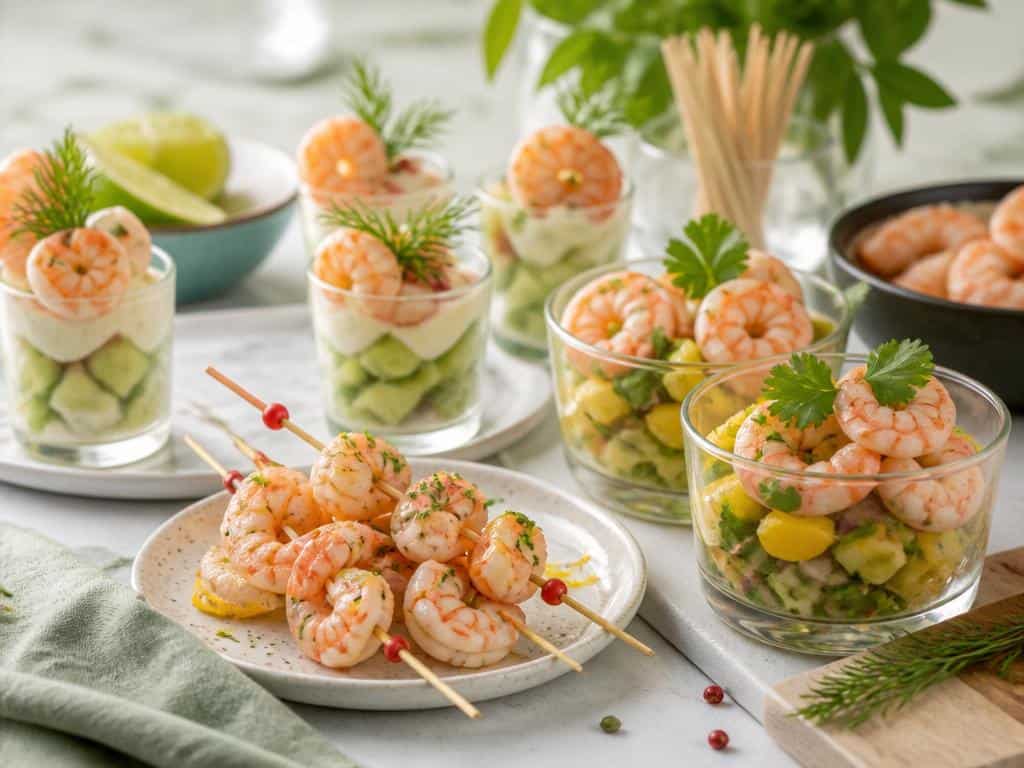 recette crevette froide apéro