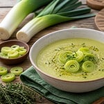 soupe aux poireaux sans pomme de terre