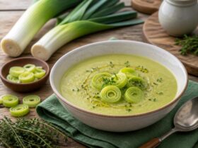 soupe aux poireaux sans pomme de terre