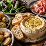 accompagnement camembert au four