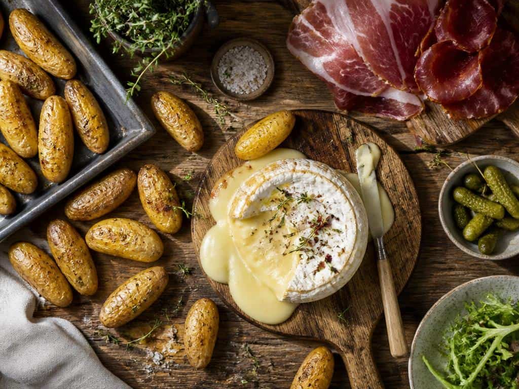 recette camembert fondu au four