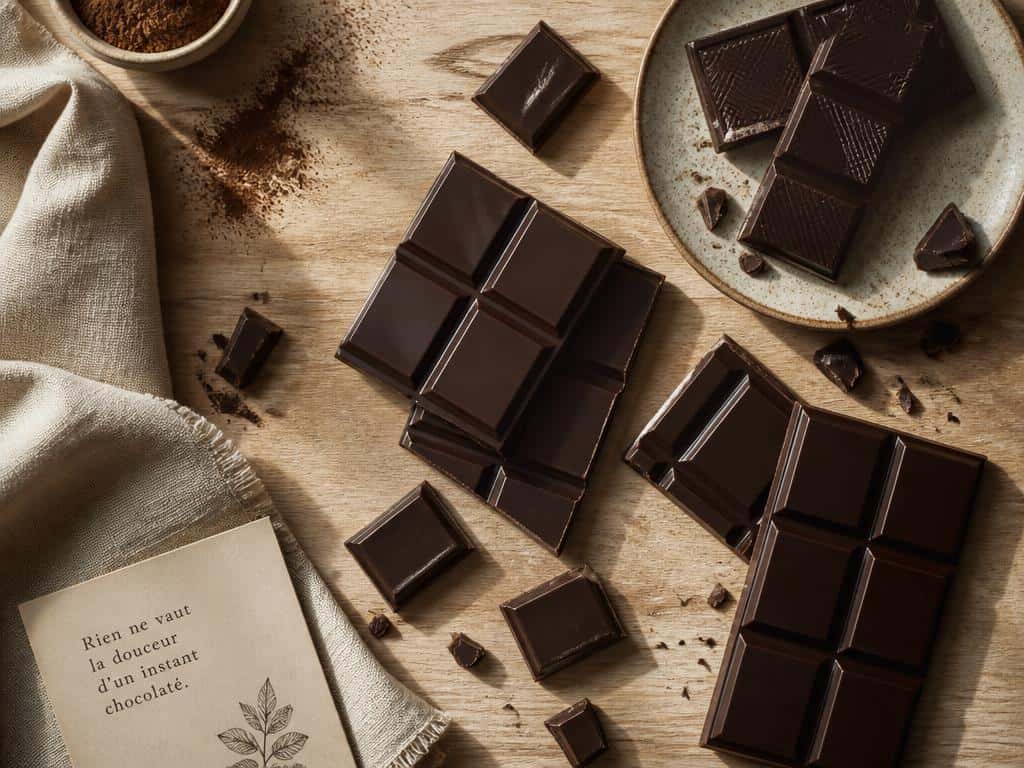 chocolat noir sans plomb