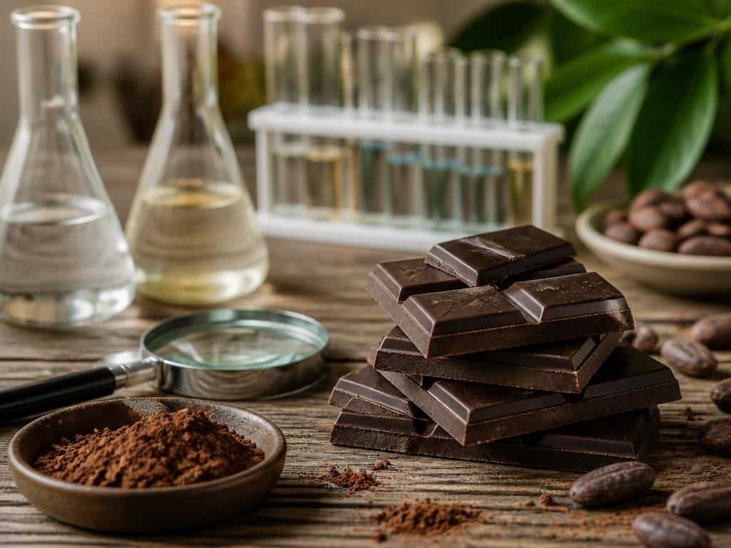 chocolat noir sans métaux lourds