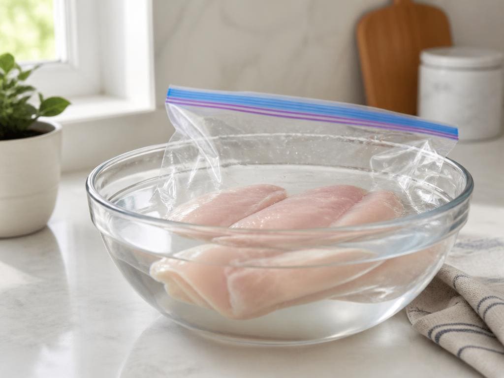 comment décongeler poulet rapidement