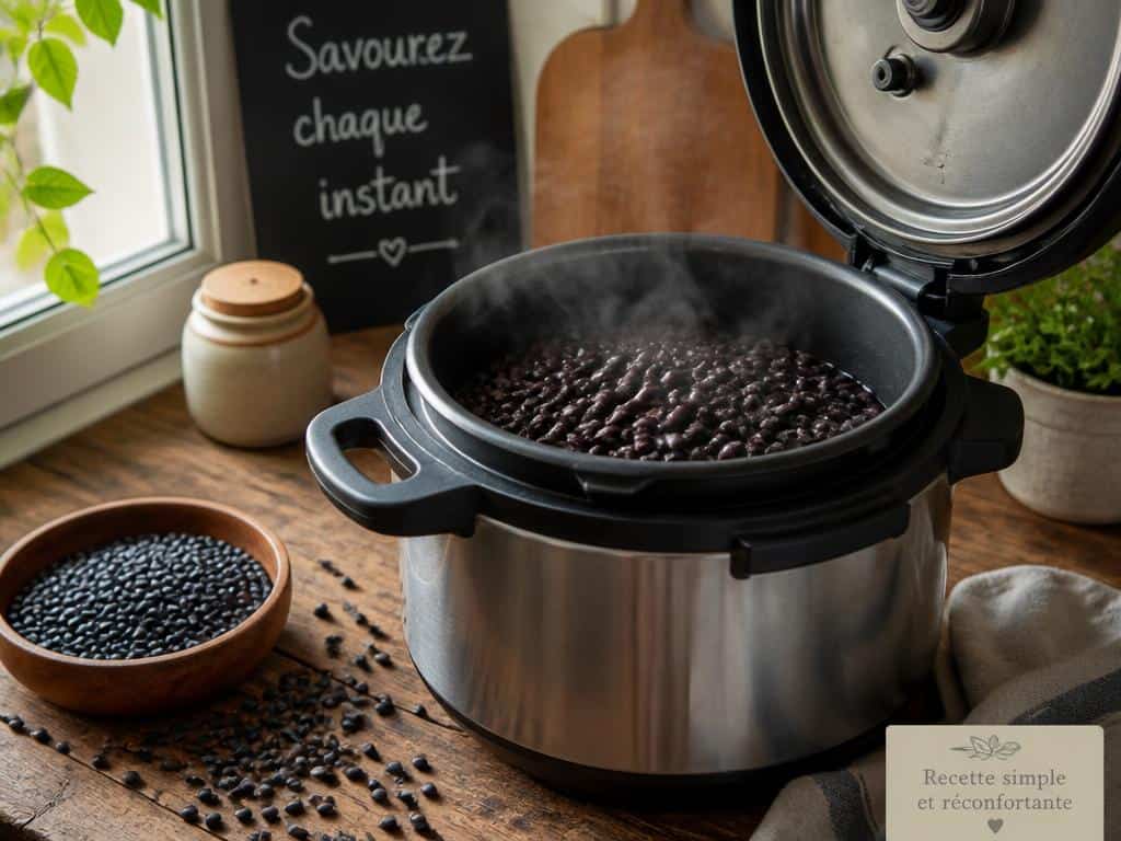 temps de cuisson haricots noirs secs