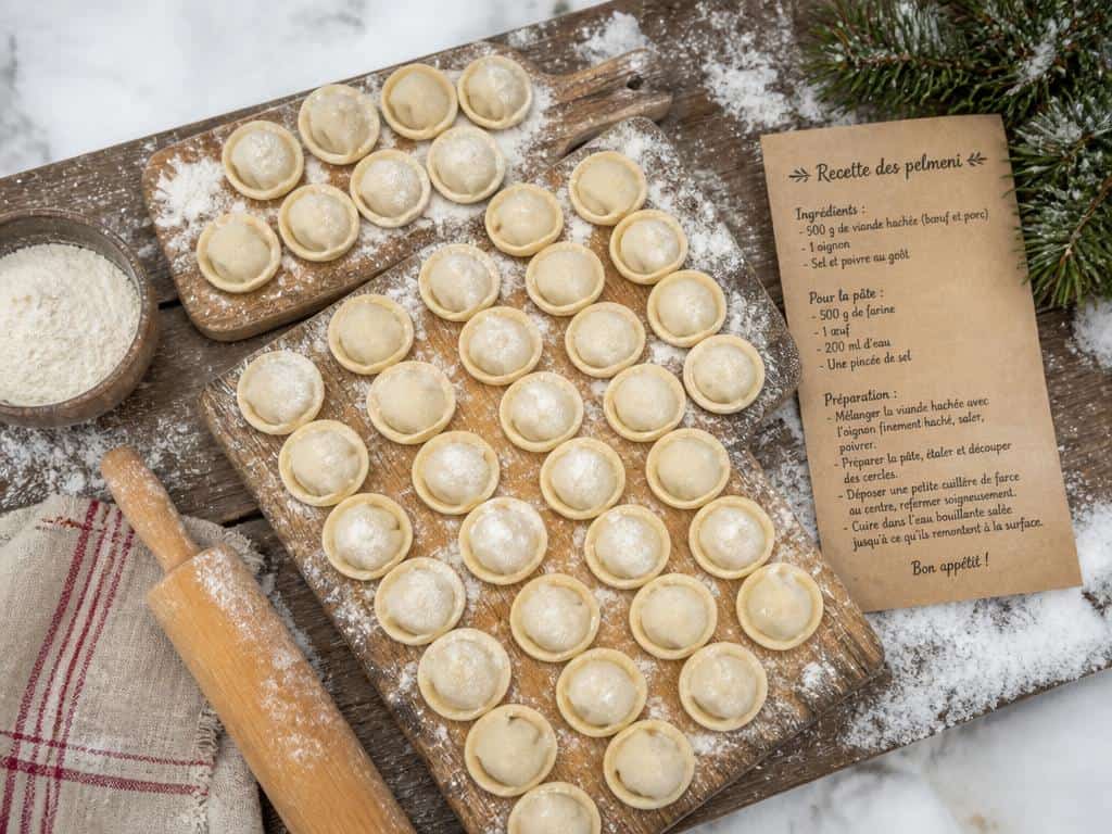 pelmeni recette