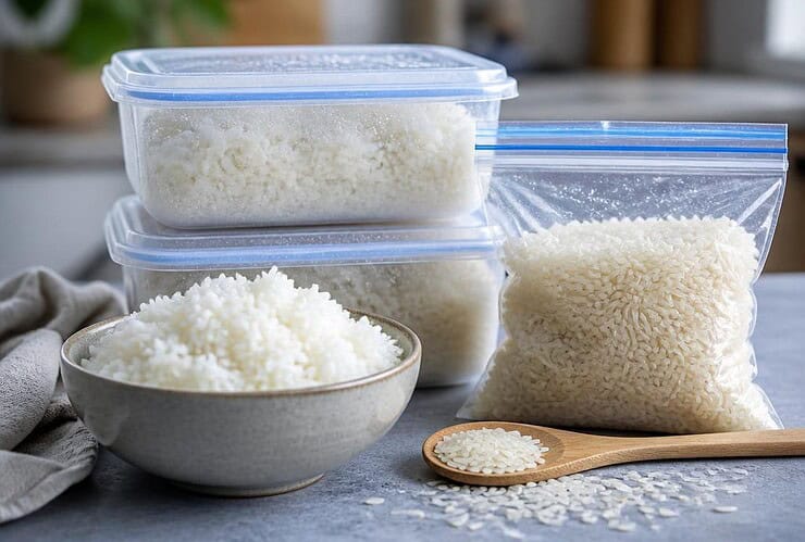 peut on congeler du riz