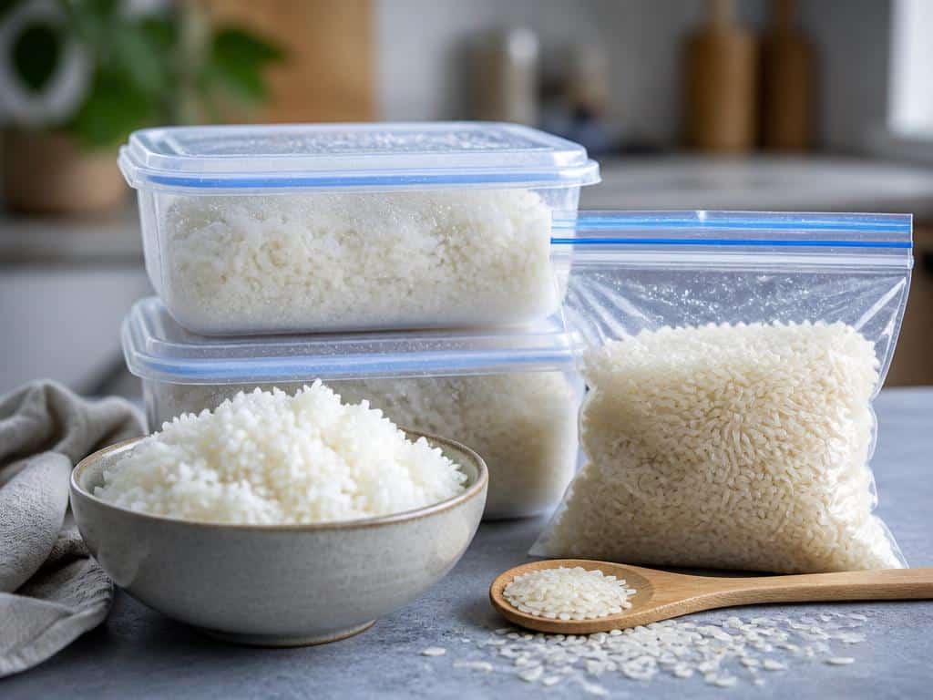 peut on congeler du riz