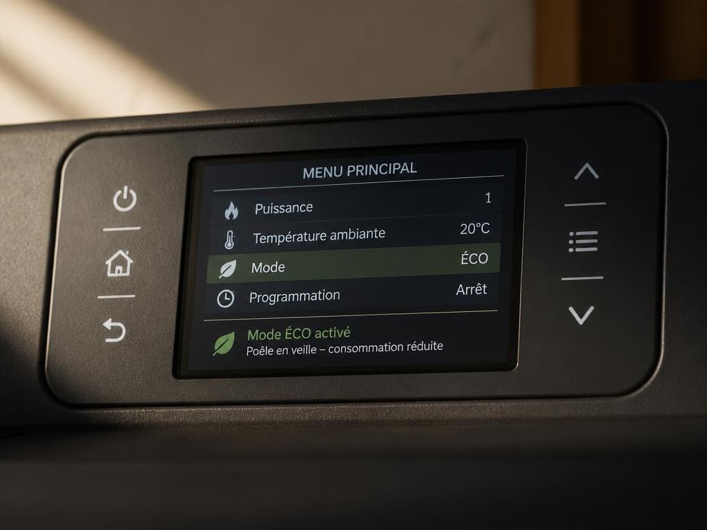 comment activer le mode standby sur un poele a granules