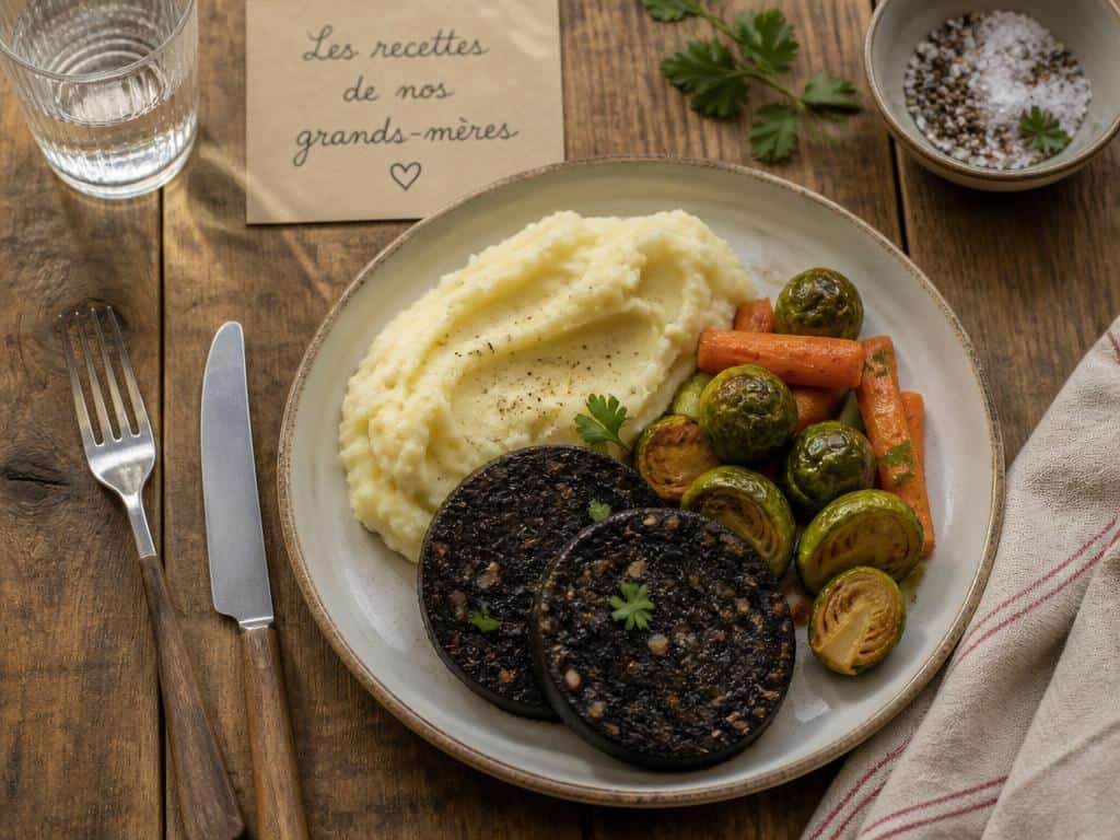 avec quoi manger du boudin noir aux oignons