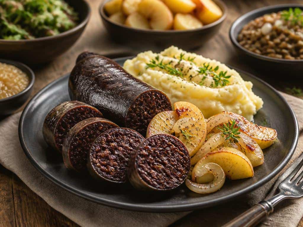 avec quoi manger du boudin noir