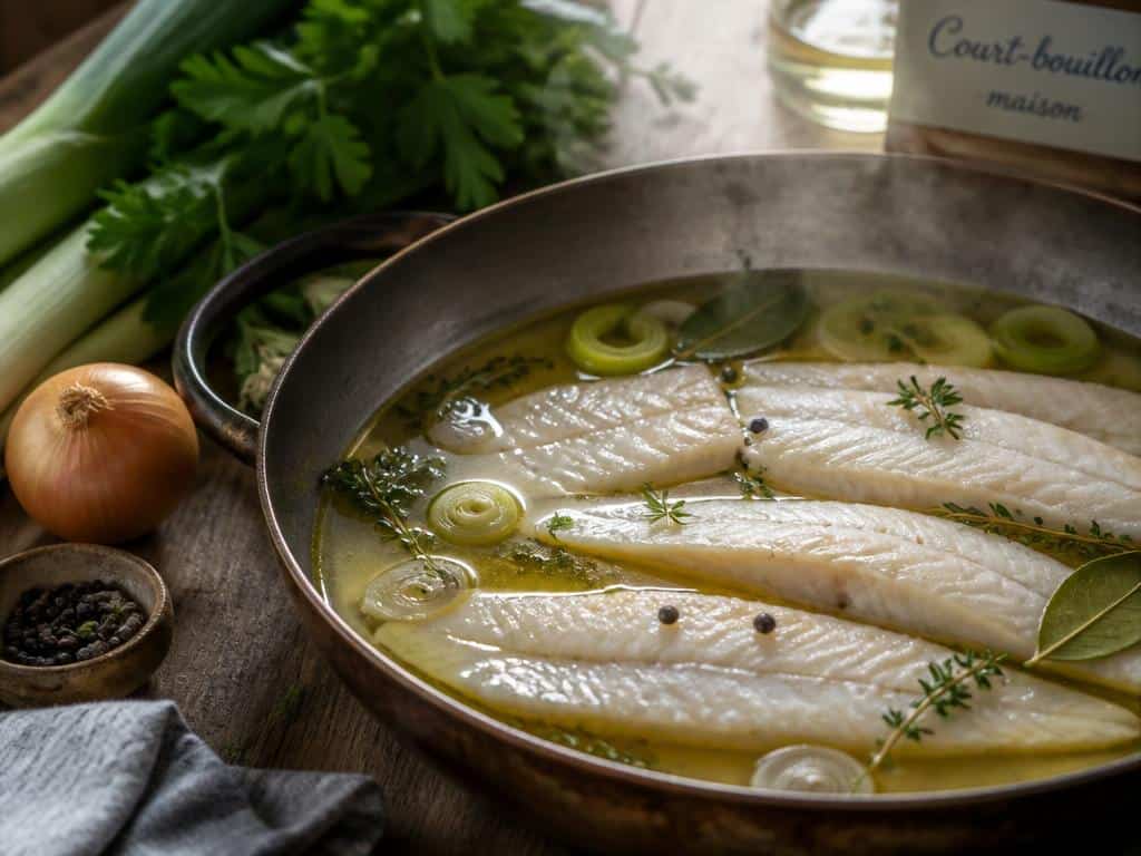 brochet au court bouillon mayonnaise