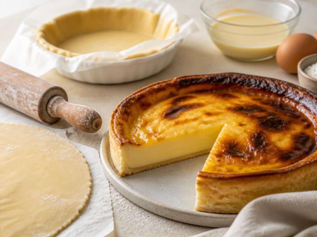 flan patissier type de pate